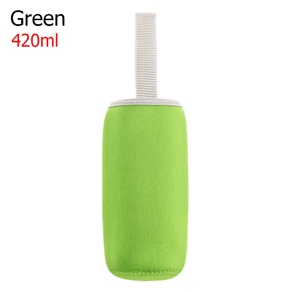 Outdoor Sport Glass Water Bottle - アウトドアスポーツバッグ ポータブル真空カップスリーブ ガラスボトルカバー ウォーターボトルカバー ウォーターボトルケース