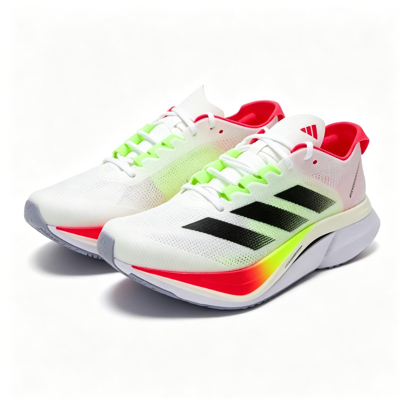 Adidas Shoes Adizero Boston 12 - アディダス アディゼロ ボストン 12 JQ2554：クッション性、耐摩耗性、通気性に優れたローカットシューズ。マラソンや長距離ランニングのトレーニングに最適。