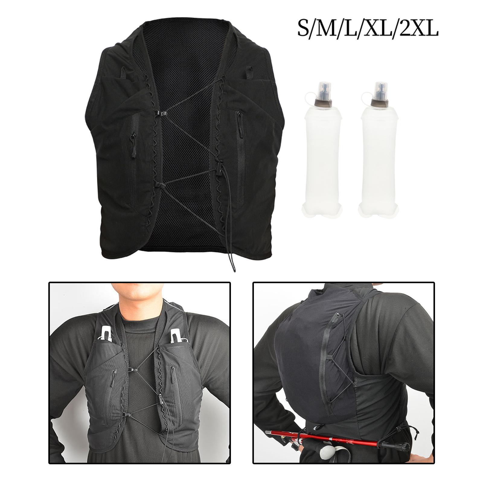 Outdoor Sport Climbing Gear - アウトドアスポーツハイドレーションベスト防水バックパック、調節可能なランニングギア、登山、キャンプ、サイクリング用ポケット付き