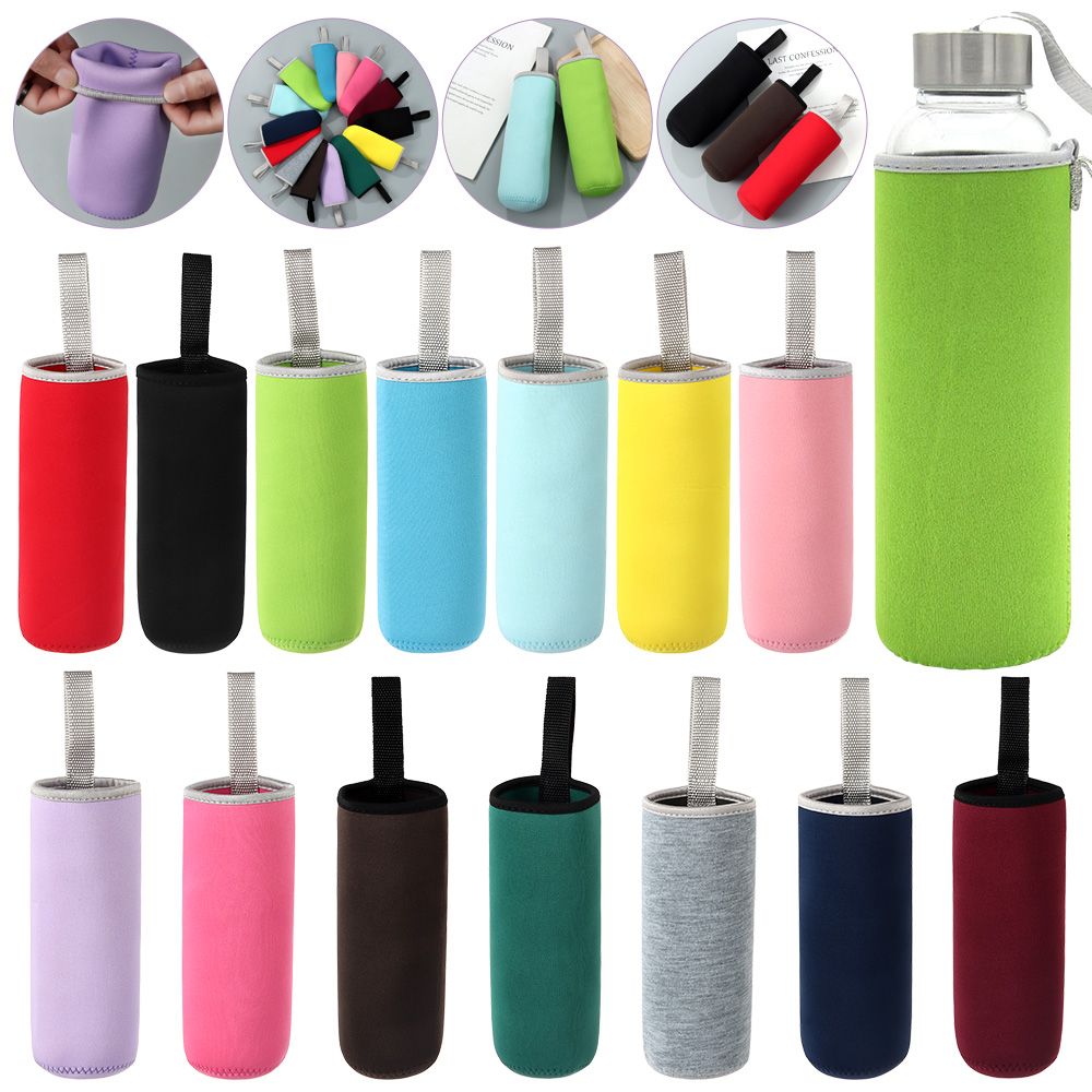 アウトドアスポーツポーチ ポータブルガラスボトルカバー ウォ - Outdoor Sport Glass Water Bottle のレビューと価格
