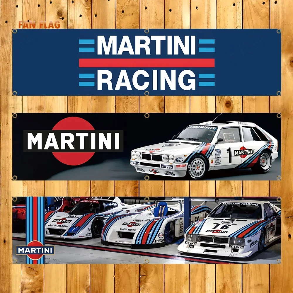 60X240cm MARTINIs バナーフラグレーシングカ - Outdoor Sport Club のレビューと価格